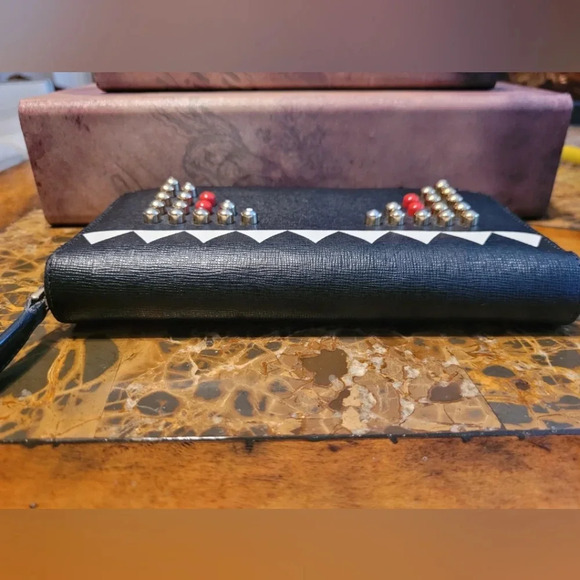 Fendi monster long wallet zip around - Picture 5 of 9